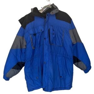 Vintage Windbreaker Technical Skiwear Jacket Men’s XL Winter